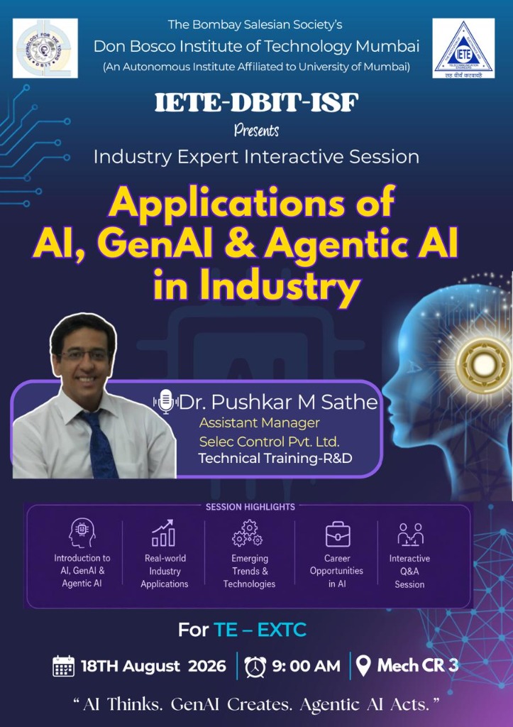 Applications of AI, GenAI & Agentic AI in Industry
