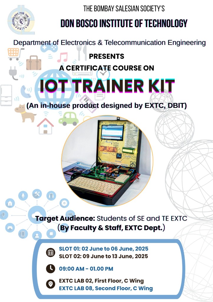 Certificate Course on IoT Trainer Kit